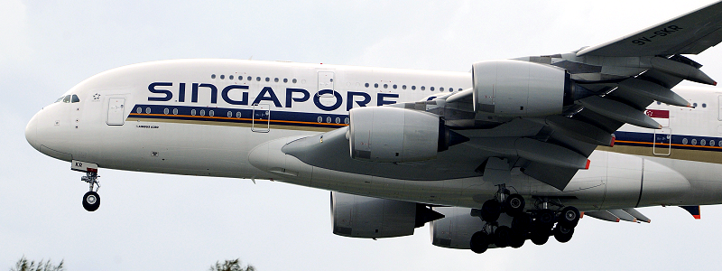 シンガポール航空のA380