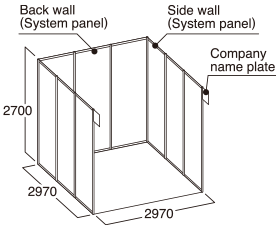 1 booth
